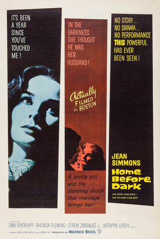 Home Before Dark (1958) - Jean Simmons  Colorized Version