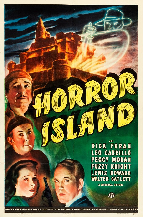 Horror Island (1941) - Dick Foran    Colorized Version