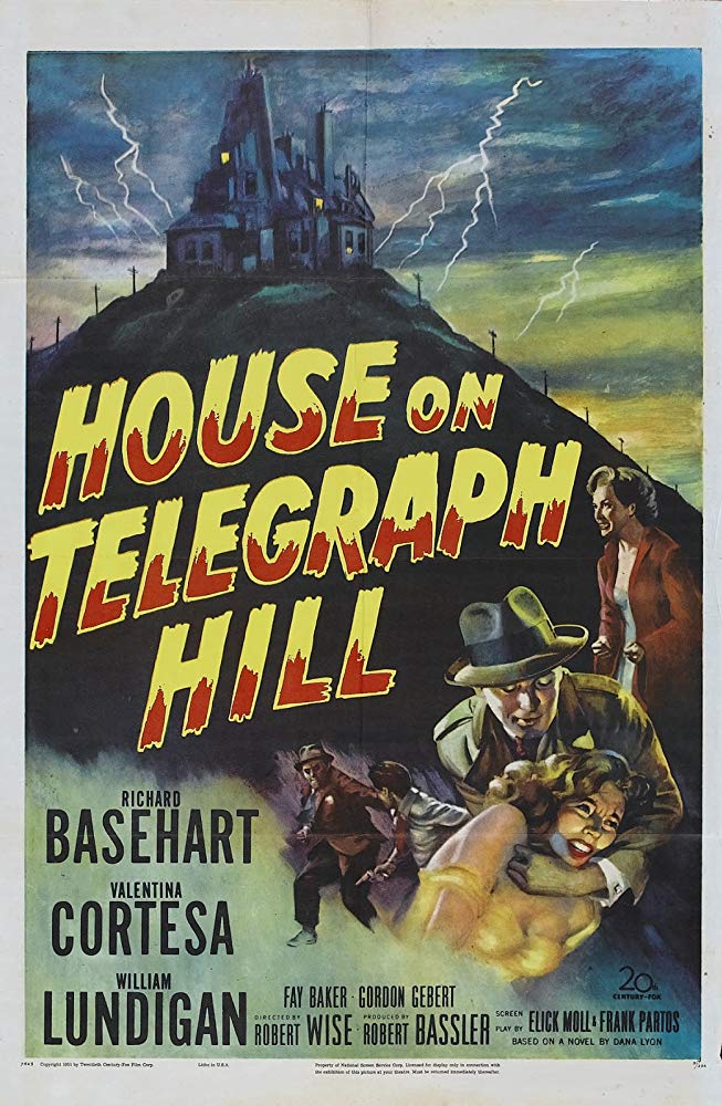 House On Telegraph Hill (1951) - Richard Basehart  Colorized Version DVD