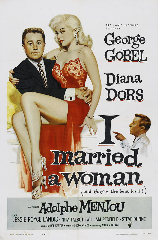 I Married A Woman (1958) - Diana Dors  Colorized Version