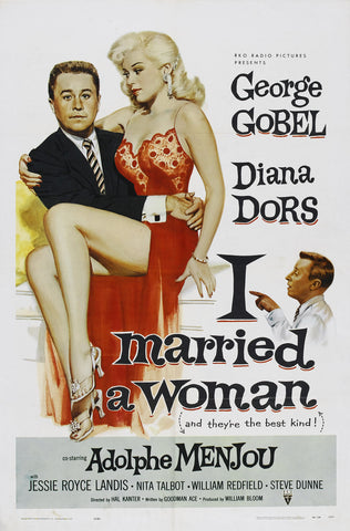 I Married A Woman (1958) - Diana Dors  Colorized Version
