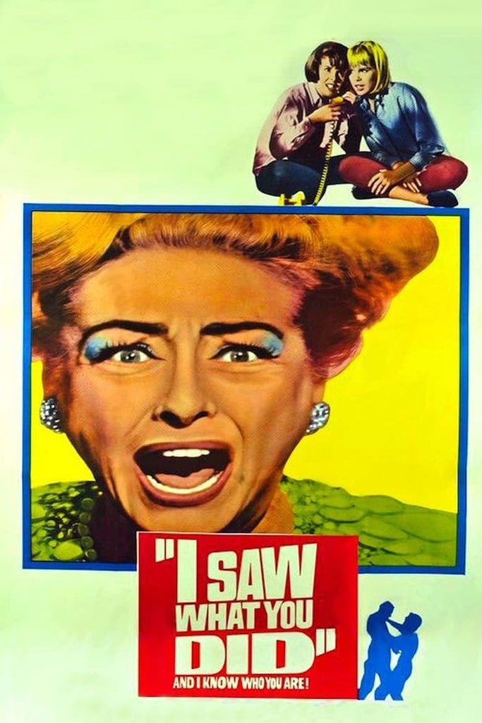 I Saw What You Did (1965) - Joan Crawford  Colorized Version  DVD