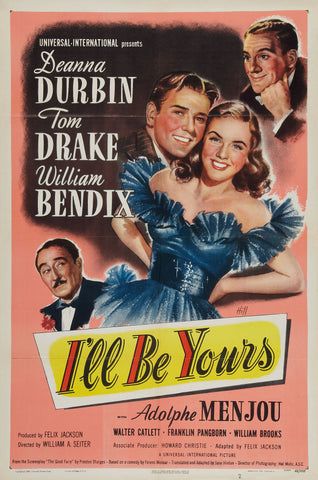 I'll Be Yours (1947) - Deanna Durbin  Colorized Version