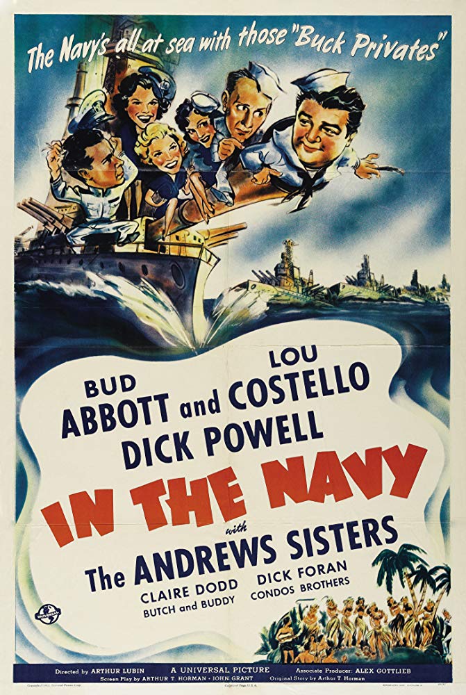 In The Navy (1941) - Abbott & Costello    Colorized Version