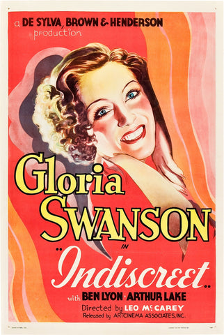 Indiscreet (1931) - Gloria Swanson  Colorized Version