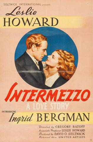 Intermezzo (1939) - Ingrid Bergman  Colorized Version