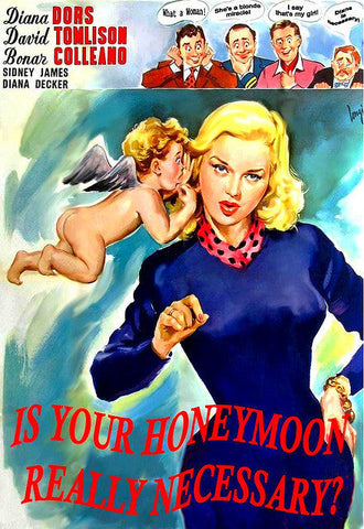 Is Your Honeymoon Really Necessary ? (1953) - Diana Dors  Colorized Version DVD
