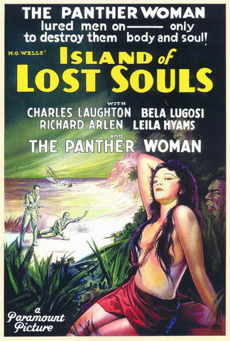 Island Of Lost Souls (1932) - Charles Laughton   Colorized Version  DVD