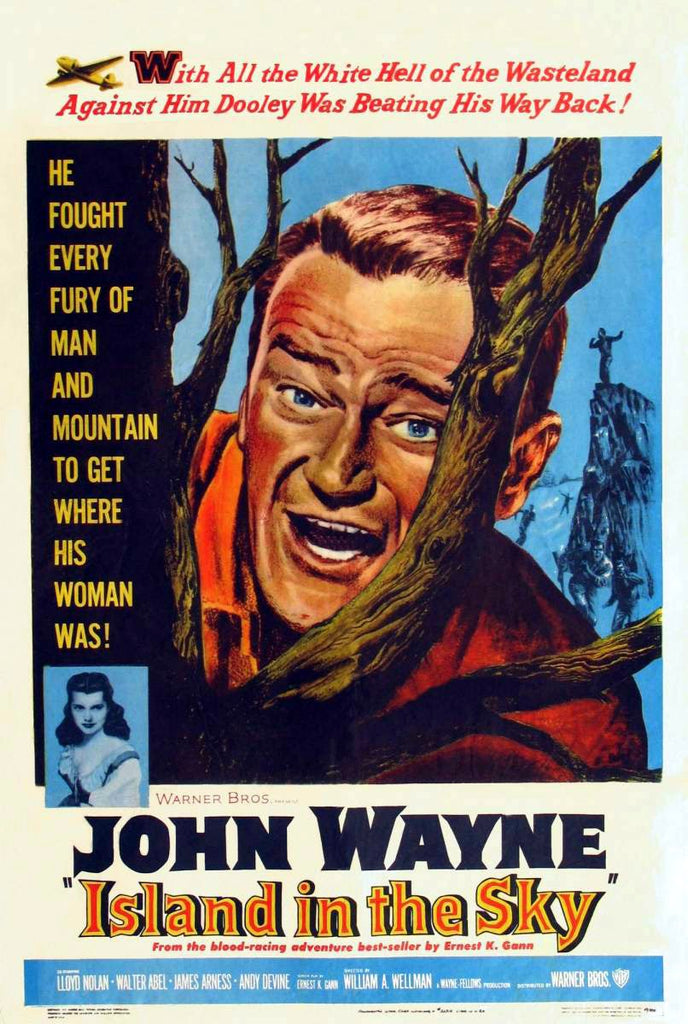 Island In The Sky (1953) - John Wayne  Colorized Version