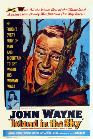Island In The Sky (1953) - John Wayne  Colorized Version