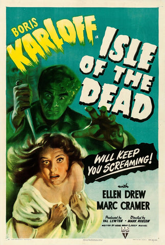 Isle Of The Dead (1945) - Boris Karloff  Colorized Version  DVD
