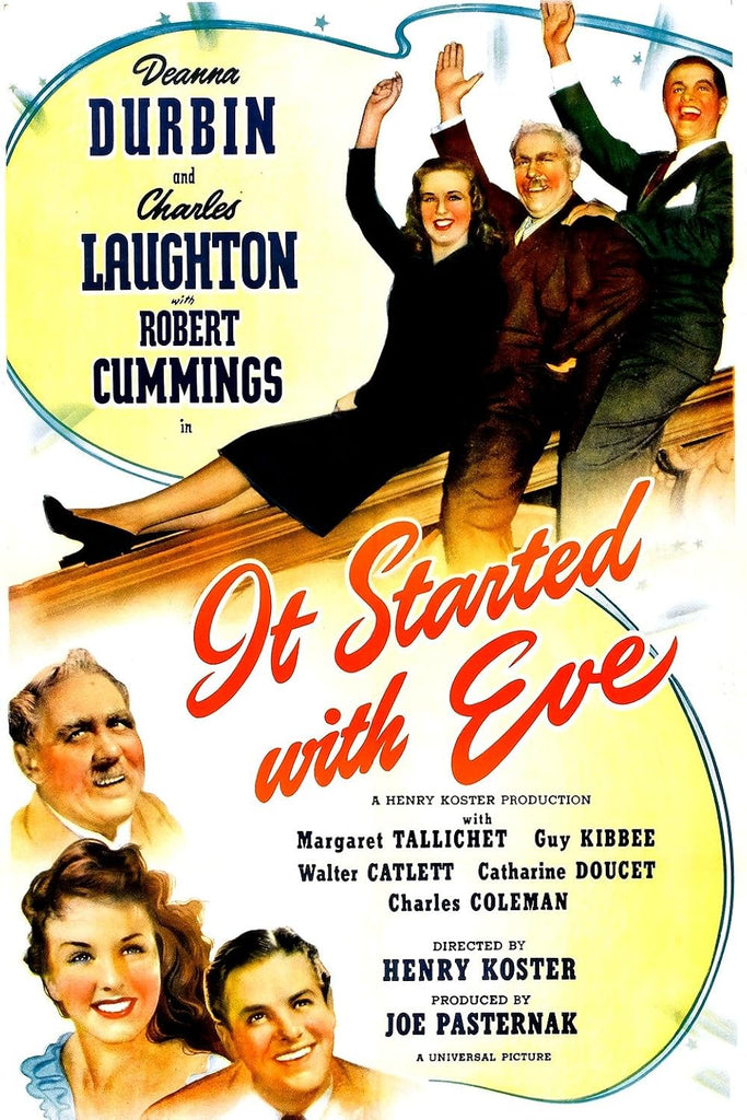 It Started With Eve (1941) - Deanna Durbin  Colorized Version  DVD