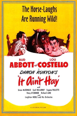 It Ain´t Hay (1943) - Abbott & Costello    Colorized Version