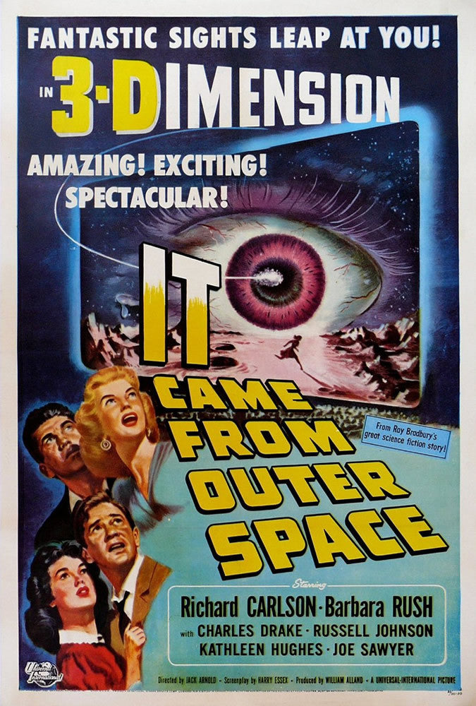 It Came From Outer Space (1953) - Richard Carlson  Colorized Version