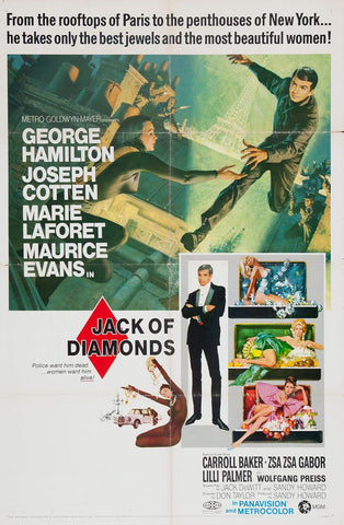 Jack Of Diamonds (1967) - George Hamilton  DVD