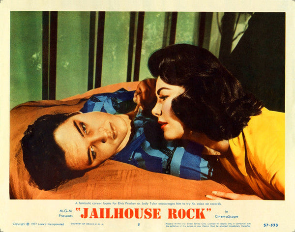Jailhouse Rock (1957) - Elvis Presley   Colorized Version