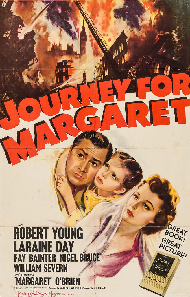 Journey For Margaret (1942) - Robert Young  Colorized Version