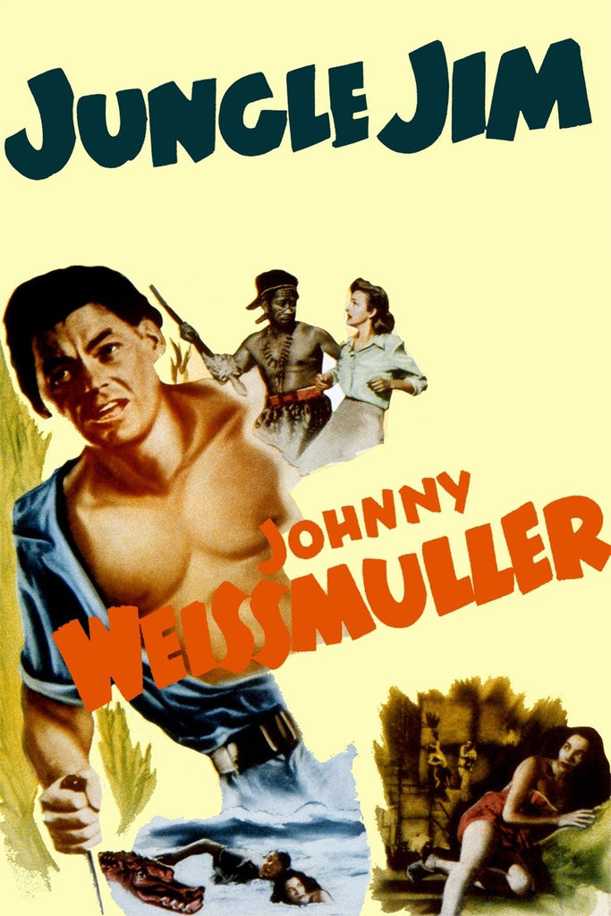 Jungle Jim (1948) - Johnny Weissmuller  Colorized Version
