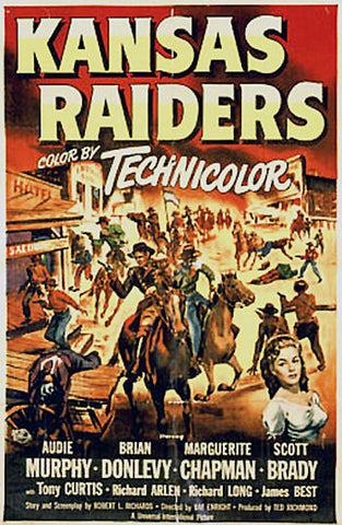 Kansas Raiders (1950) - Audie Murphy