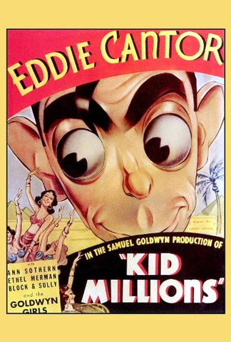 Kid Millions (1934) - Eddie Cantor  Colorized Version  DVD