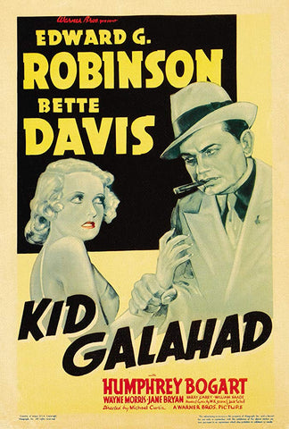 Kid Galahad (1937) - Edward G. Robinson  Colorized Version DVD
