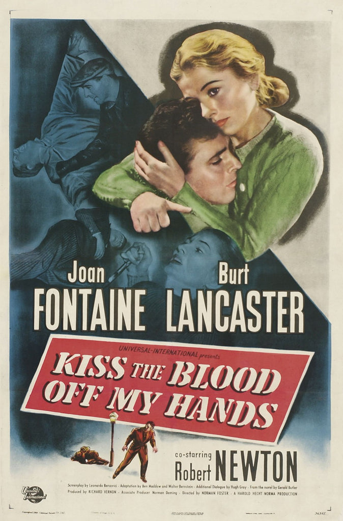 Kiss The Blood Off My Hands (1948) - Burt Lancaster  Colorized Version