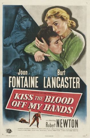 Kiss The Blood Off My Hands (1948) - Burt Lancaster  Colorized Version