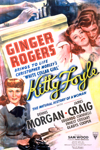 Kitty Foyle (1940) - Ginger Rogers  Colorized Version  DVD