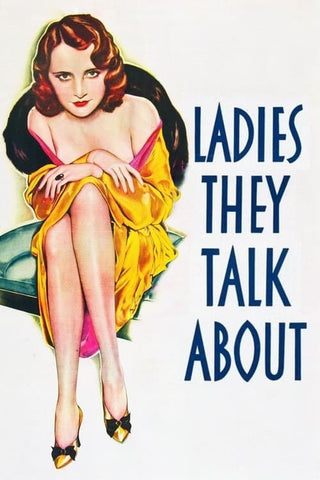 Ladies They Talk About (1933) - Barbara Stanwyck   Colorized Version