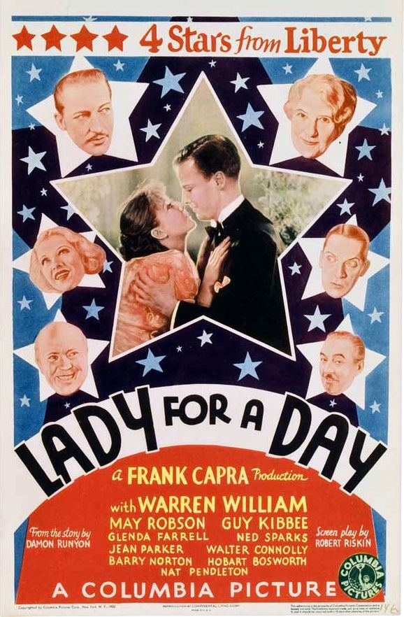 Lady For A Day (1933) - Warren William  Colorized Version  DVD