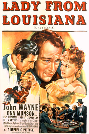 Lady From Louisiana (1941) - John Wayne  Colorized Version