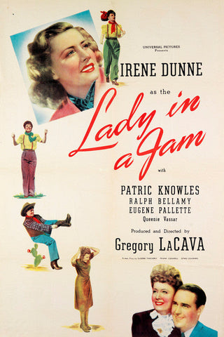 Lady In A Jam (1942) - Irene Dunne  Colorized Version  DVD