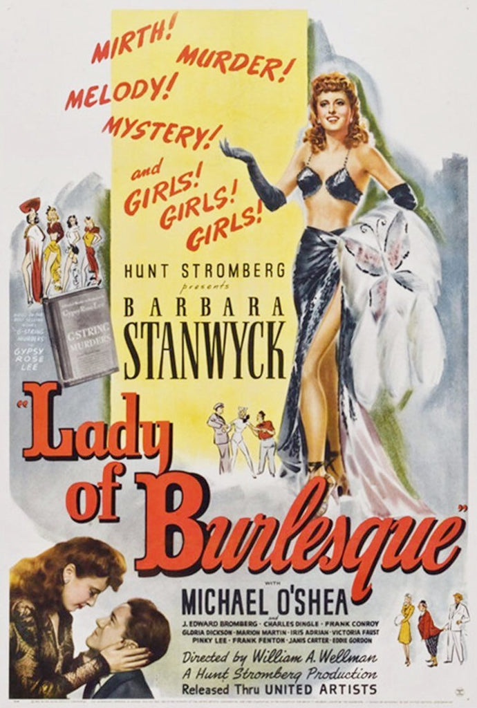 Lady Of Burlesque (1943) - Barbara Stanwyck  Colorized Version