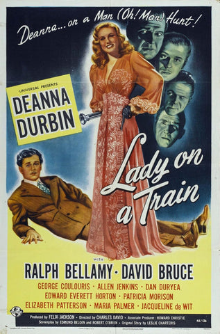 Lady On A Train (1945) - Deanna Durbin  Colorized Version  DVD