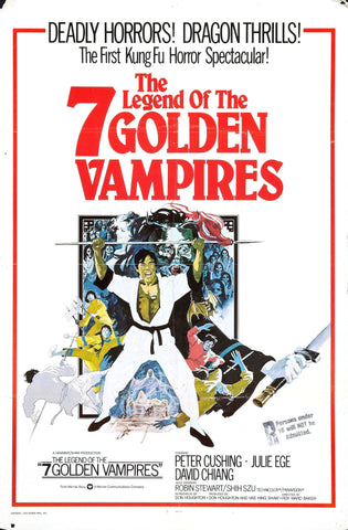 The Legend Of The 7 Golden Vampires (1974) - Peter Cushing