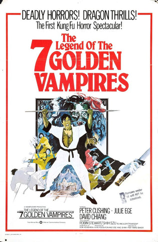 Legend Of The 7 Golden Vampires (1974) - Peter Cushing  DVD
