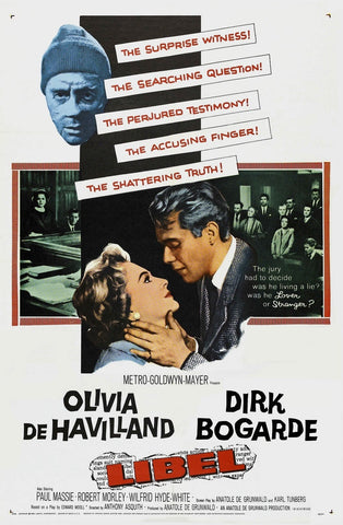 Libel (1959) - Dirk Bogarde  Colorized Version