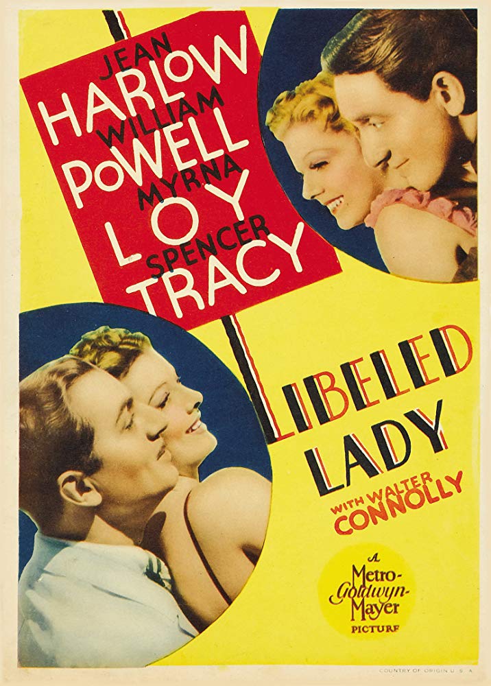 Libeled Lady (1936) - Spencer Tracy   Colorized Version