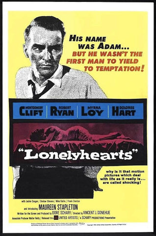 Lonelyhearts (1958) - Montgomery Clift  Colorized Version
