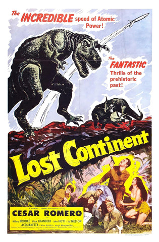 Lost Continent (1951) - Cesar Romero  Colorized Version  DVD