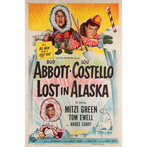 Lost In Alaska (1952) - Abbott & Costello  DVD  Colorized Version