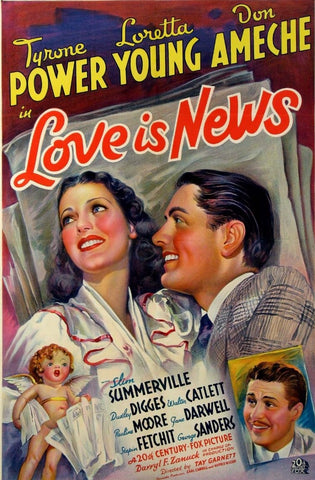 Love Is News (1937) - Tyrone Power  DVD