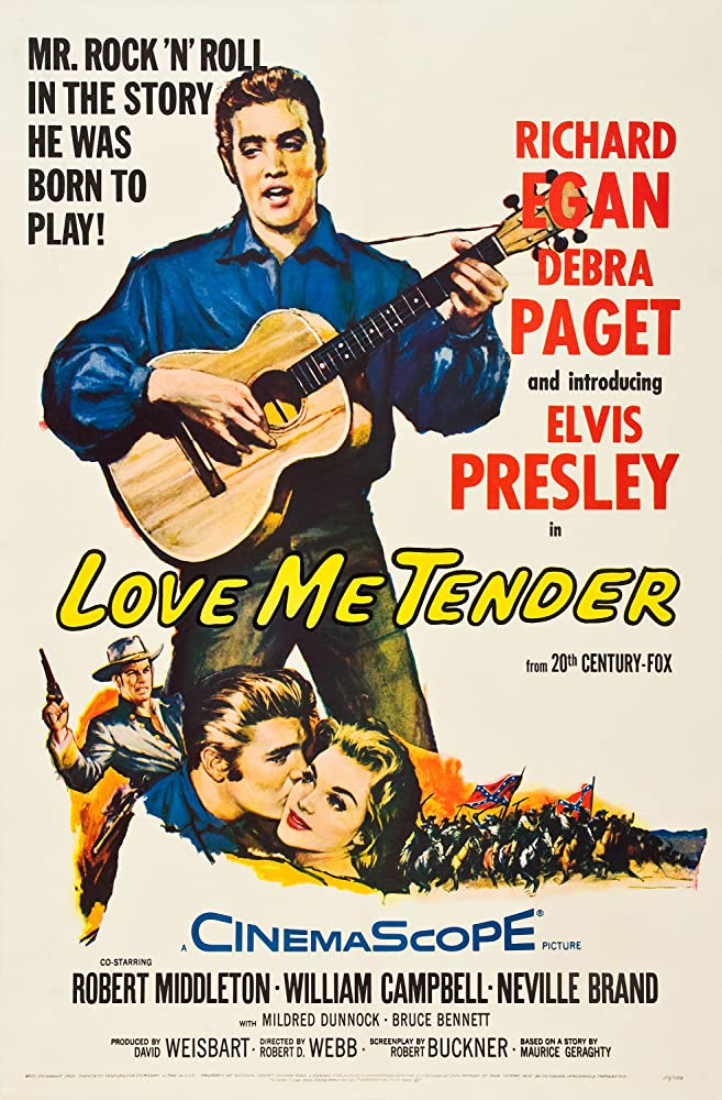 Love Me Tender (1956) - Elvis Presley   Colorized Version