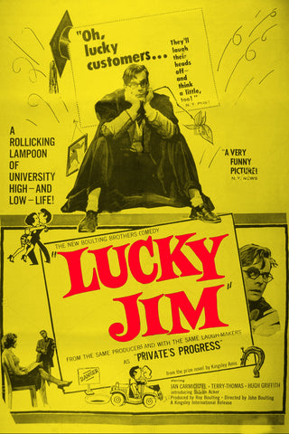 Lucky Jim (1957) - Ian Carmichael  Colorized Version