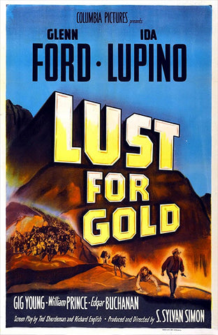 Lust For Gold (1949) - Glenn Ford  Colorized Version  DVD