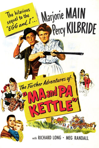 Ma And Pa Kettle (1949) - Marjorie Main  Colorized Version
