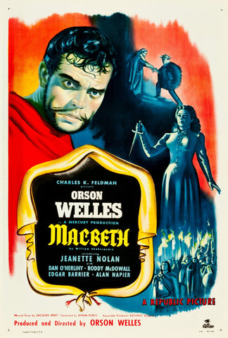 Macbeth (1948) - Orson Welles  Colorized Version