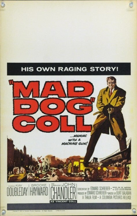 Mad Dog Coll (1961) - John Davis Chandler  Colorized Version DVD