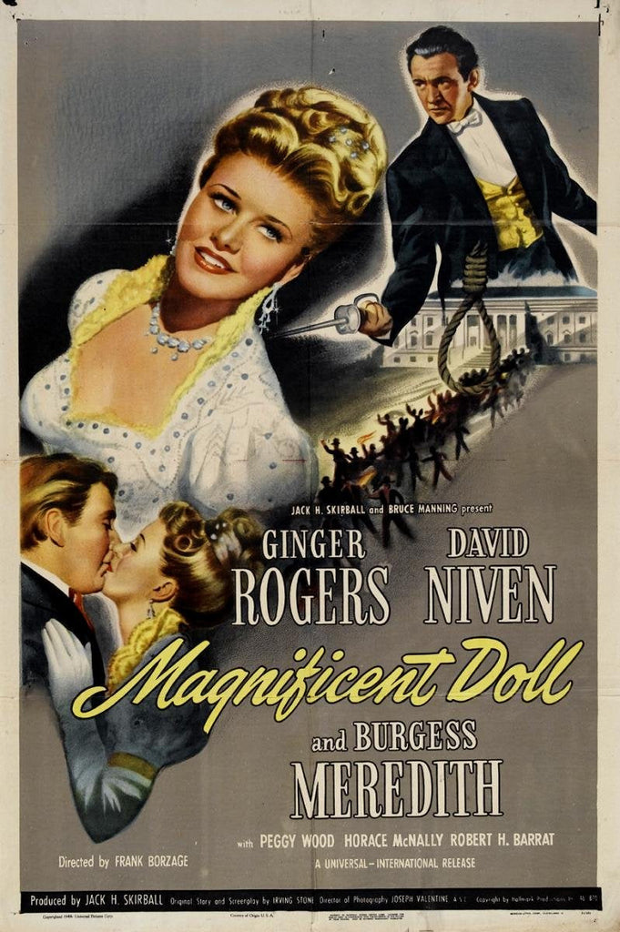 Magnificent Doll (1946) - David Niven    Colorized Version