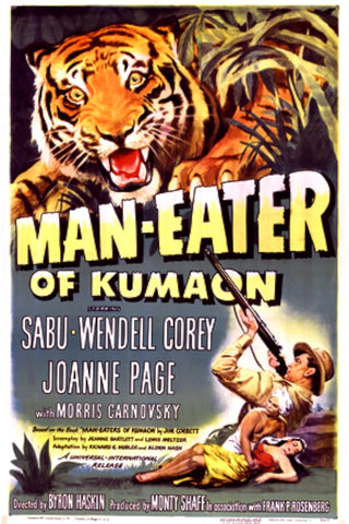 Man-Eater Of Kumaon (1948) - Sabu  Colorized Version DVD